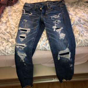 Ripped American Eagle Jeans